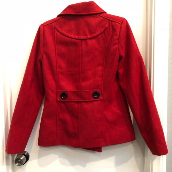 Red coat by Rampage - Picture 4 of 5